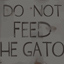 Do not Feed the Gator Sign